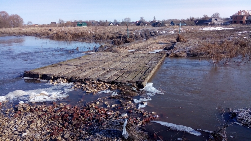Десять мостов затопило в Нижегородской области - фото 1