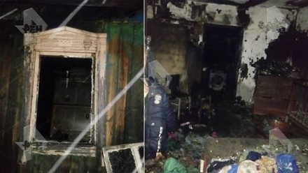 Пожар в частном доме унес жизни шестерых детей