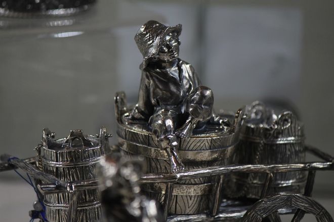 Драгоценная кладовая: выставка изделий из серебра открывается в Нижнем Новгороде (ФОТО) - фото 62