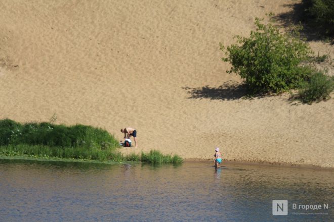 Выживание в жару: фоторепортаж с пляжей Нижнего Новгорода - фото 19