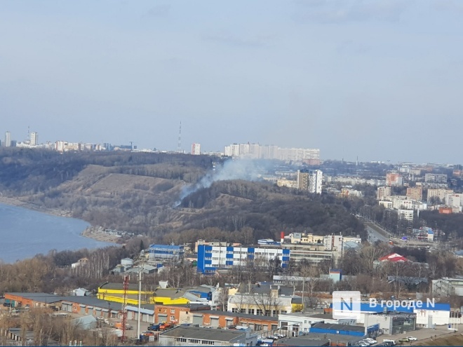Пожар в парке &laquo;Швейцария&raquo; в Нижнем Новгороде ликвидирован - фото 1