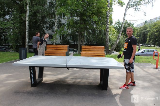 Теннисные столы и велодорожка появились на улице Веденяпина в Нижнем Новгороде - фото 35