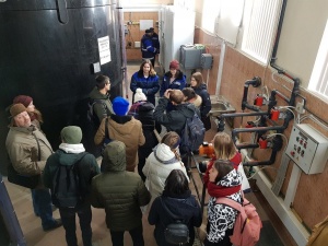Делегация молодежного водного Европарламента посетила Слудинскую станцию в Нижнем Новгороде