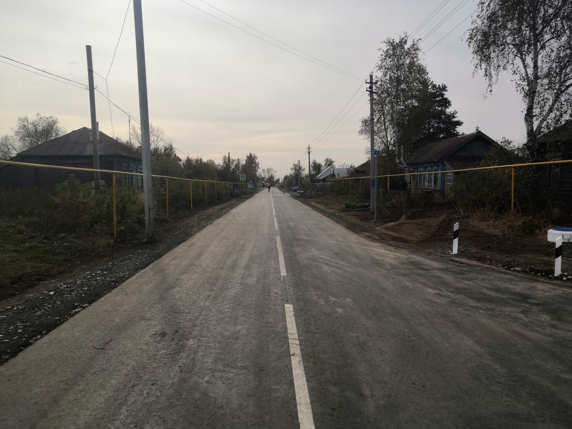 Ремонт дороги Субботино — Большая Уда завершился в Гагинском районе