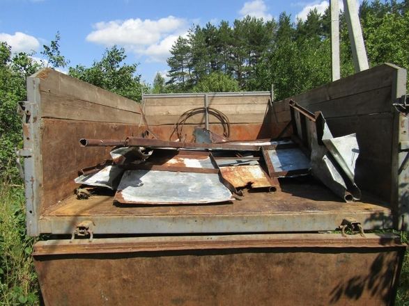 Металлический ларек украли воры в Богородске - фото 1