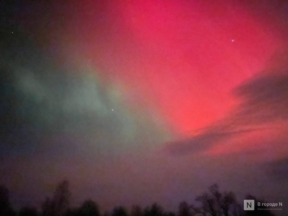 Северное сияние наблюдали нижегородцы в ночь на 13 сентября - фото 1