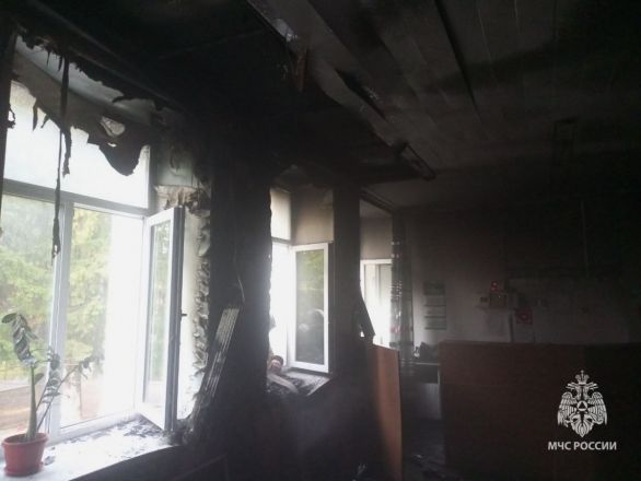 Нижегородский Минздрав прокомментировал пожар в Воротынской больнице - фото 1