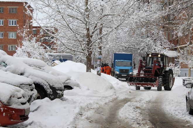 Владимир Панов остался недоволен уборкой снега в Канавинском районе - фото 22