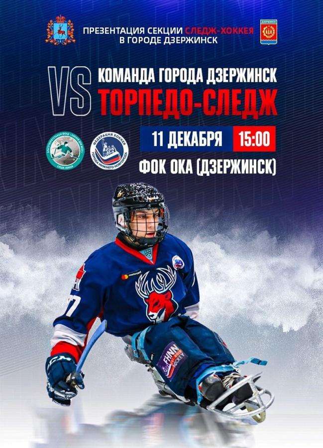 В Дзержинске проведут матч по следж-хоккею - фото 1