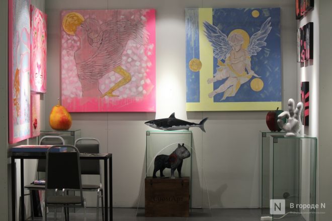 Фоторепортаж: выставка &laquo;АРТ МИР &mdash; 2026&raquo; открылась в Нижнем Новгороде - фото 186