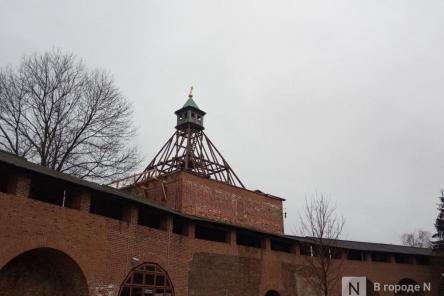 Реставрация Никольской башни началась в нижегородском Кремле
