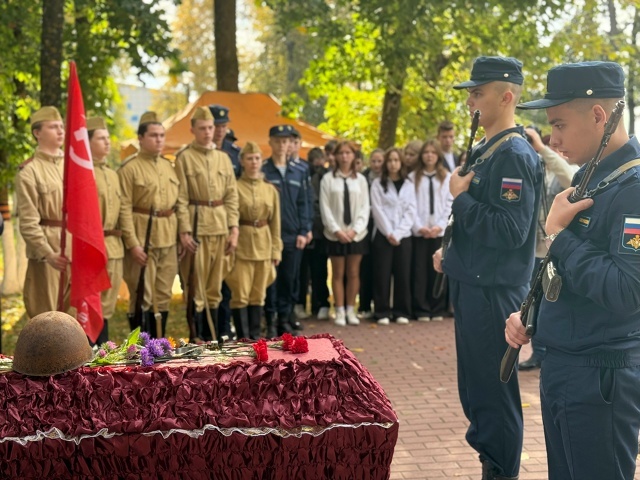 Красноармейца Петра Беленкова перезахоронили в Нижегородской области - фото 1