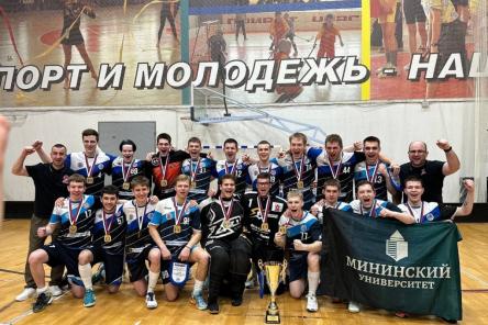 Чемпионом России по флорболу стала сборная Мининского университета