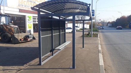 Новая автобусная остановка появилась в Сормове