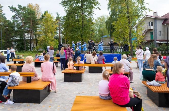 Многофункциональная детская площадка за 18 млн рублей открылась в Выксе - фото 2