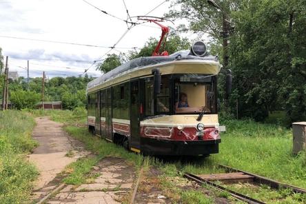 Ретро-трамвай совершил первый рейс в Нижнем Новгороде