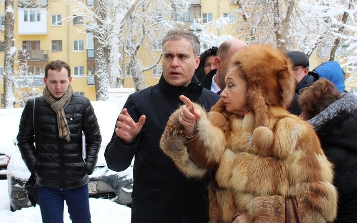 Владимир Панов остался недоволен уборкой снега в Канавинском районе - фото 21