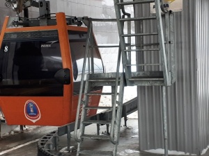 Нижегородская канатная дорога приостановила работу