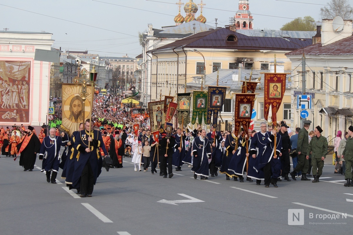 Крестный ход за трезвость прошел по центру Нижнего Новгорода - фото 1
