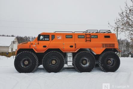 &laquo;Заяц&raquo; размером с дом: уникальный вездеход испытали под Богородском
