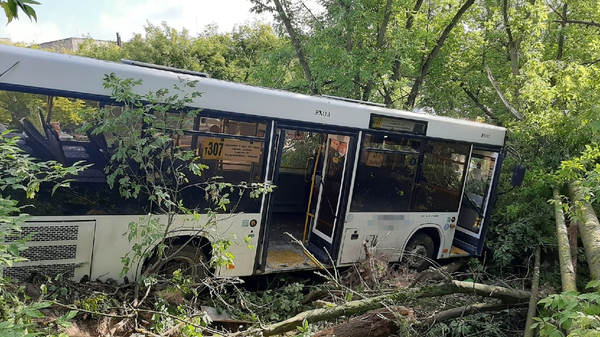 Автобус столкнулся с фурой под Дзержинском: три человека пострадали - фото 1