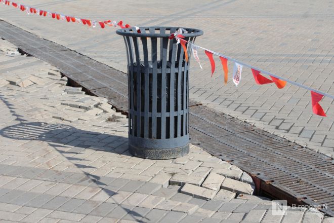 Брусчатка снова разрушается в центре Нижнего Новгорода - фото 15