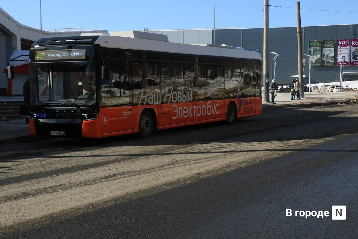 Электробусы Э-17 будут дольше ходить в Нижнем Новгороде