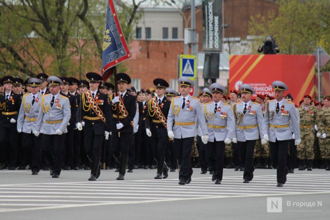 Фоторепортаж: Парад Победы &mdash; 2024 в Нижнем Новгороде - фото 72