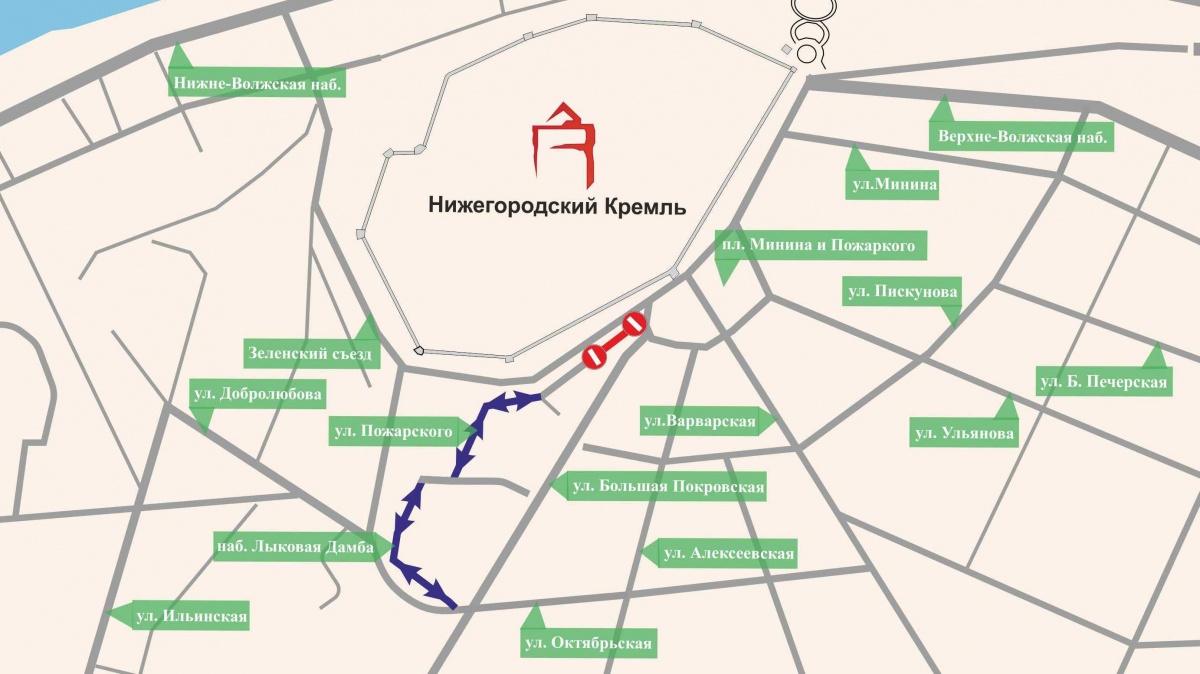 Движение транспорта на участке улицы Пожарского будет приостановлено с 10 по 13 февраля - фото 1