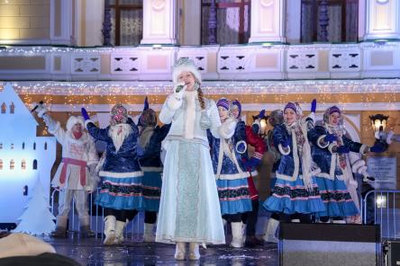 Всероссийская Снегурочка открыла фестиваль &laquo;Горьковская елка&raquo; в Нижнем Новгороде