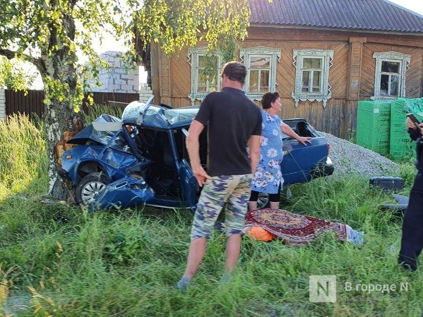 Мужчина погиб в аварии в Выксунском районе - фото 1
