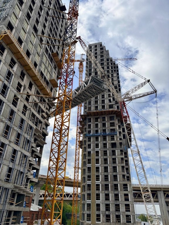 Панорамный мост соединил &laquo;Благовещенские башни&raquo; в Нижнем Новгороде - фото 1
