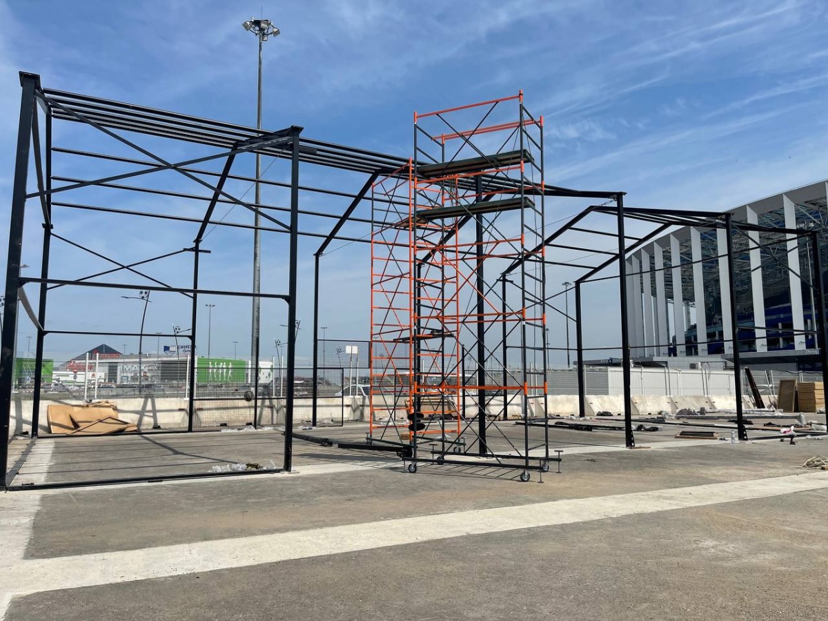 Падел-центр и площадку для волейбола откроют у стадиона «Нижний Новгород» - фото 1