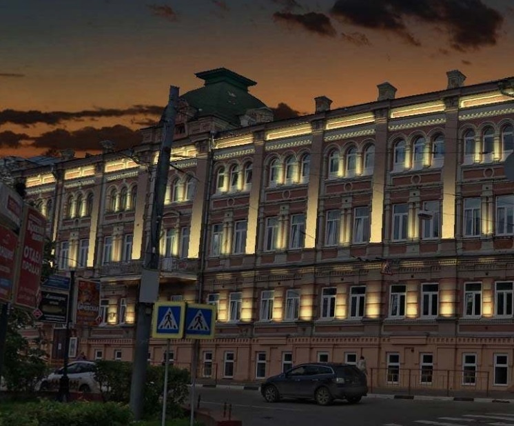 Подсветка за 16 млн рублей украсит еще четыре дома в центре Нижнего Новгорода - фото 1