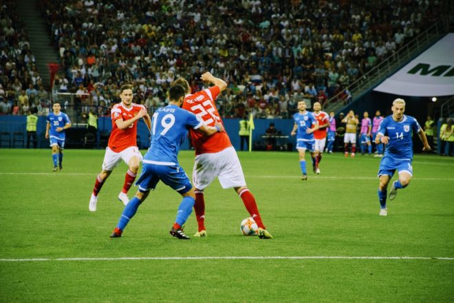 Сборная России в Нижнем Новгороде переиграла сборную Кипра с минимальным счетом - фото 48