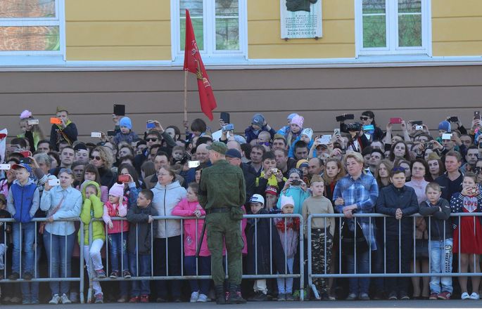 Парад в честь 73-й годовщины Победы прошел в Нижнем Новгороде (ФОТО) - фото 34